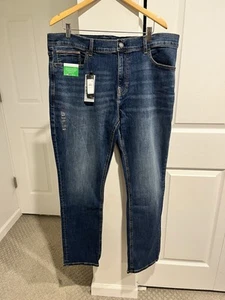 Tommy Hilfiger Size 38 x 32 Men’s Stretch Straight Leg Jeans - Picture 1 of 15