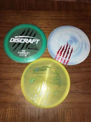 Discraft Paul McBeth 4X Claw 5x claw Z Zone Z Force Esp Avenger Disc Golf Discs - Image 1 of 4