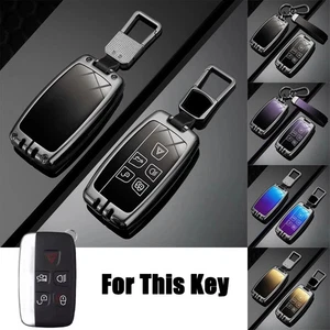 Zinc Alloy TPU Car Key Case Cover For Land Rover Range Rover 4 Discovery Evoque - Picture 1 of 12