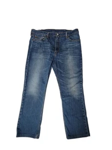 Levi's 511 Jeans Men's 40x30 Blue Medium Wash Cotton Blend Measures 27.5" READ! - Picture 1 of 10