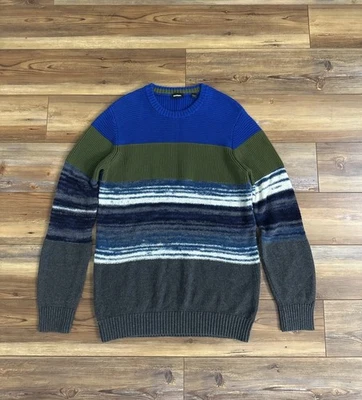 Diesel K-Baccanalis Felpa Knit Pullover Sweater Blue Green Men’s Size Medium - Image 1 of 4
