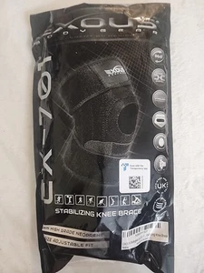 Ginocchiera EXOUS BODYGEAR EX 701 - Taglia unica vestibilità regolabile - Nuova - Foto 1 di 2