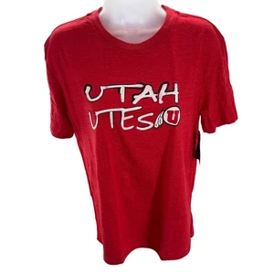 Blau 84 Utah Utes NCAA rot lizenziert weich leicht T-Shirt Unisex Small NEU - Bild 1 von 8