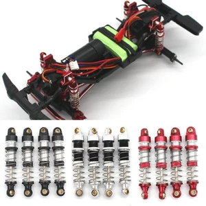 Amortiguador de aluminio 4 piezas para 1/18 JJRC C8801 AUSTAR AX-8560 Traxxas TRX-4M - Imagen 1 de 9