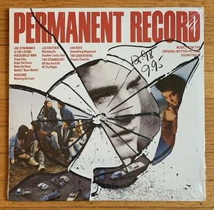 Permanent Record Soundtrack original sealed 1988 vinyl LP The Clash Lou Reed - Picture 1 of 4