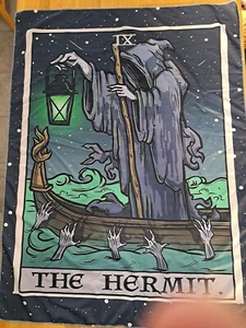 The Hermit IX Tarot Tapestry Cloth Wall Hanging Art Decor Major Arcana - Picture 1 of 10