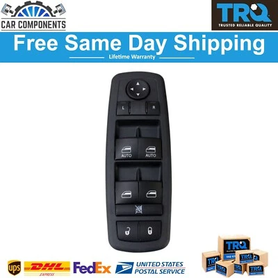 TRQ 前驱动侧电源窗开关适用于 2012 - 19 克莱斯勒 Town & Country — 第 1/4 张图片