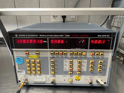 Rohde & Schwarz  FAM Modulation Analyzer - Image 1 of 4