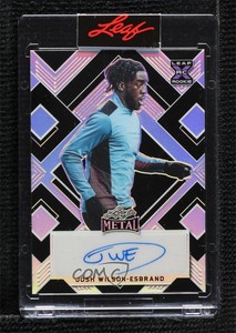 2022 Leaf Metal Black Prismatic /15 Josh Wilson-Esbrand #BA-JWE Auto
