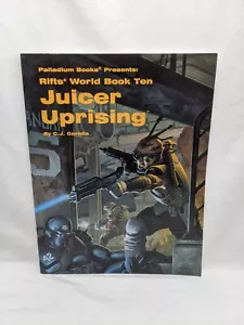 Rifts 10 Jucier Uprising Palladium RPG Sourcebook - Picture 1 of 9