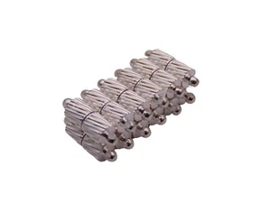 10 Pcs - 15mm Silver Plated Strong Magnetic Clasps Craft Findings Necklace i17 - Picture 1 of 2