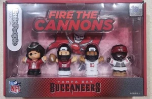 Fisher Price Little People Collector x NFL Tampa Bay Buccaneers 4-Pack Brandneu - Bild 1 von 3