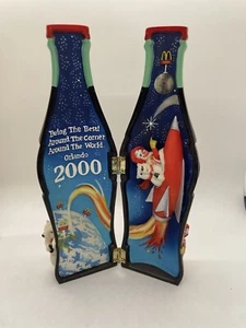 McDonald’s Convention 2000 Orlando Coca-Cola Resin Hinged Commemorative Bottle - Picture 1 of 8