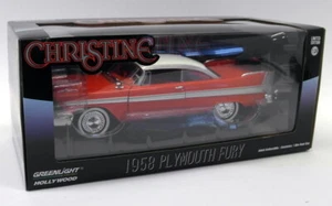 Greenlight 1/24 Scale Diecast - 84071 1958 Plymouth Fury Christine - Red - Picture 1 of 4