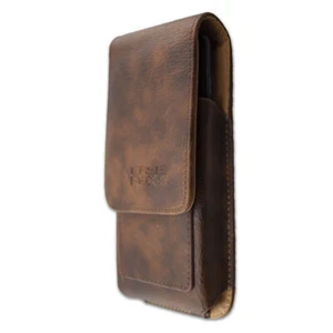 caseroxx Outdoor Case for Wiko Lenny 5 in brown made of genuine leather - Picture 1 of 4