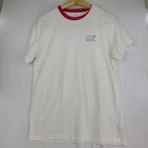 Vineyard Vines White Baseball T-Shirt Size XL (16) - Picture 1 of 6
