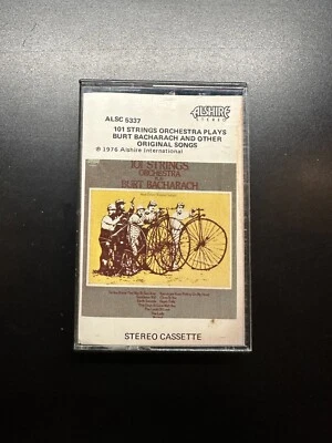 101 Strings Orchestra Plays Burt Bacharach (Audio Cassette, 1976, Alshire) Foto 1 de 4