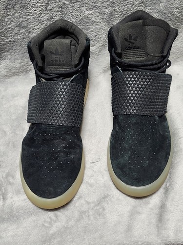 Adidas Tubular Invader Strap Nero Scamosciato Uomo 6 Donna 7 5