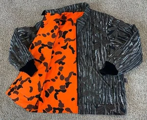 Walls Realtree Reversible Coat Large Reg 42-44 Camo Green/Camo Blaze Orange USA - Picture 1 of 8