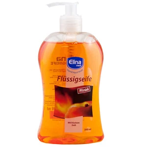 Elina med Handseife PFIRSICH 1 x 500 ml mit frischem Duft reinigt mit Spender - Bild 1 von 1