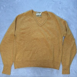 Vintage The Country Squire Jantzen Wool Men V Neck Sweater Size Medium Preowned - Picture 1 of 6