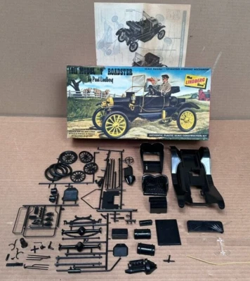 Lindberg 1910 Ford T Roadster Model Customizable Kit 1:16 Original Vintage RARE - Image 1 of 4