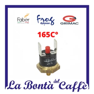 TERMOSTATO 165° GRADI RICAMBIO ORIGINALE MACCHINA CAFFÈ DIDIESSE FABER GRIMAC - Picture 1 of 1