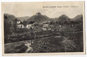 AK VON VIER SCHLÖSSERN (REGGIO EMILIA) PANORAMA REISE 1930 - Bild 1 von 1