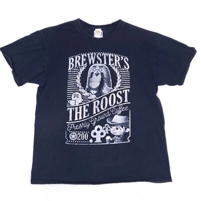Camiseta Nintendo Brewsters The Roost Gráfica Grande Negra Streetwear Indie Sleaze Foto 1 de 4