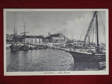 AUGUSTA Porto Piccolo - imbarcazioni, viaggiata 1938 #4714