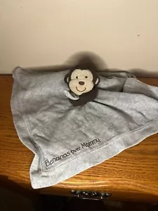 Coperta di sicurezza Carter's "Grey Monkey - Bananas Over Mommy" scimmia amorevole - Foto 1 di 1