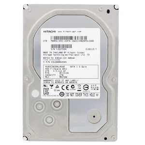 Festplatte Hitachi 2TB HUA5C3020ALA640 Sata III 5400U/min 64MB 3,5" Zoll - Bild 1 von 5