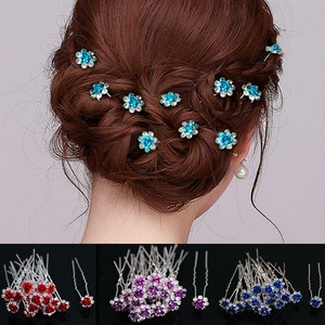 Diamante Hair/Hijab/Scarf Grip.bobby Pin.slide. 1 Pair. Crystal - Foto 9