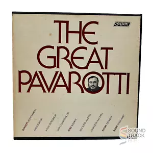 The Great Pavarotti by Luciano Pavarotti 7 1/2 IPS Reel Tape London - Foto 1 di 4