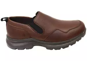 Brand New Hush Puppies Alpe Mens Extra Wide Width Leather Comfortable Shoes - Picture 1 of 8