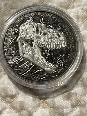 2021 CANADIAN DISCOVERING DINOSAURS: BLACK RHODIUM REAPER OF DEATH  - Image 1 of 3
