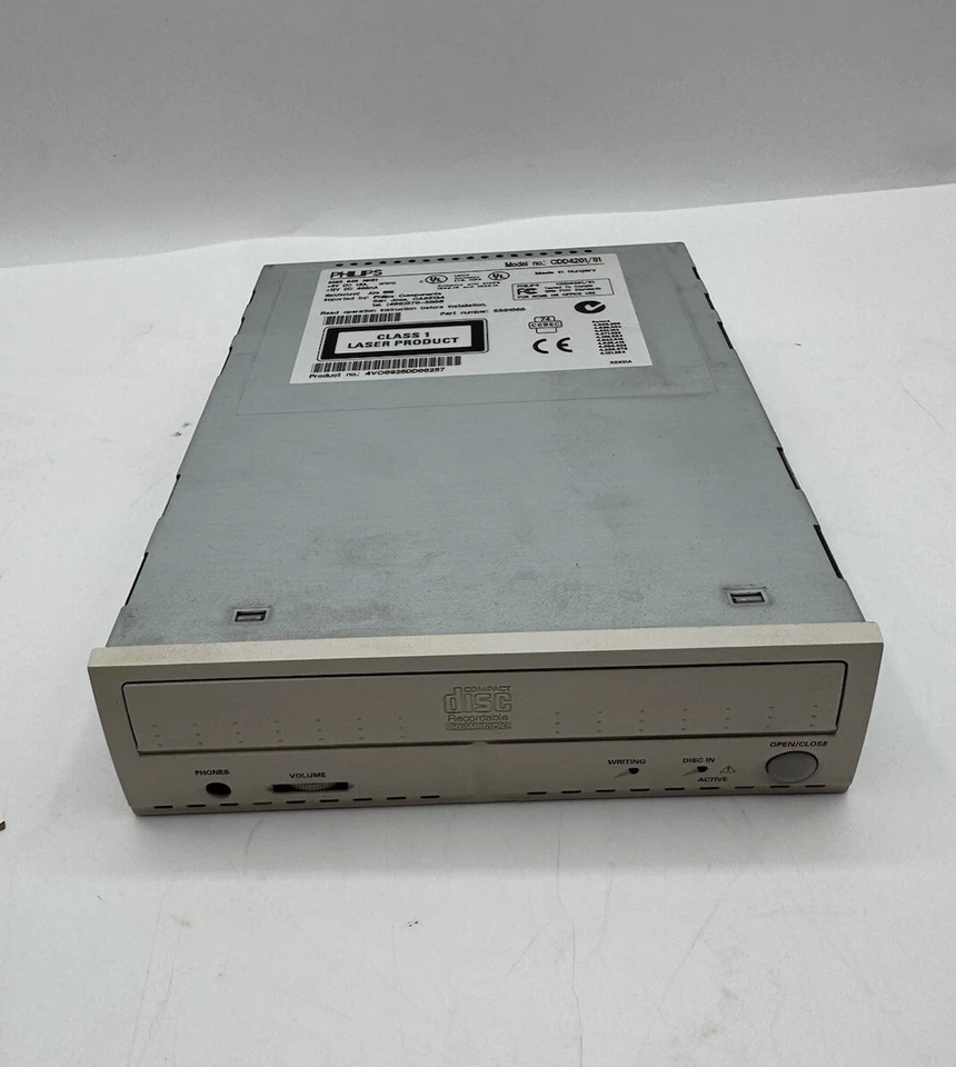 Philips CDD4201/81 CD-RW IDE CD-ROM Internal Disk Drive AS IS UNTESTED - Image 1 of 4