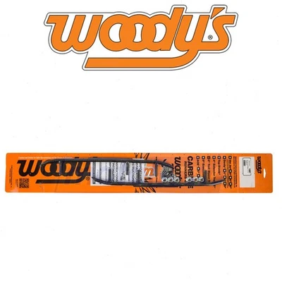 Woodys Trail Blazer IV Flat-Top Carbide Runners for 1997 Ski-Doo Formula vh — 第 1/4 张图片