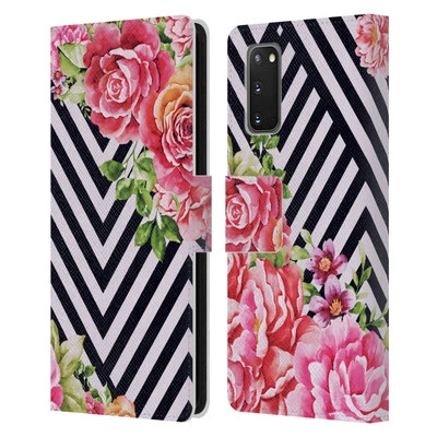 OFFICIAL MARK ASHKENAZI FLORALS LEATHER BOOK WALLET CASE FOR SAMSUNG PHONES 1 - Image 1 of 4