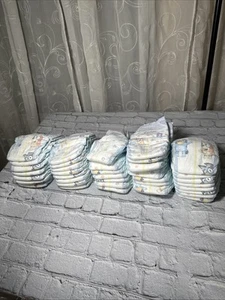 Luvs Size 3 Diaper Sample 38 Diapers Non Vintage Pampers Loose New Diapers Bluey - Picture 1 of 5