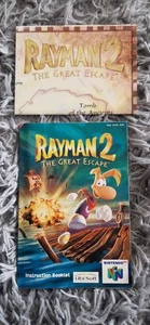 Rayman 2 the Great Escape Nintendo 64 N64 Anleitung - Bild 1 von 2