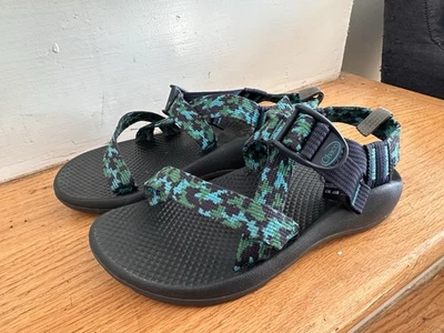 Sandalias Chaco Ecotread Jóvenes Niños Talla 3, Tirantes Senderismo Aire Libre Deporte Agua Foto 1 de 4