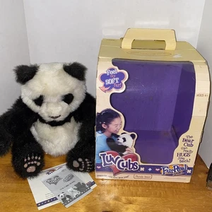 Vintage FurReal Friends Luv Cubs Black White Panda Bear 2004 in Box Tested Works - Picture 1 of 6