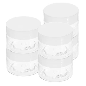  6 Pcs Travel Bottles Small Jar Containers for Body Cream Jars with Lids - Bild 1 von 12