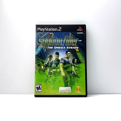 Syphon Filter: The Omega Strain Sony PlayStation 2 PS2 CIB Refurbished & Tested - Image 1 of 4