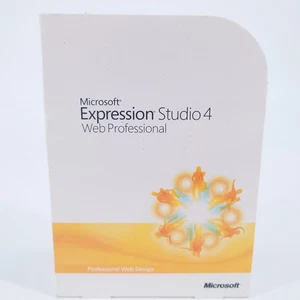 MS Microsoft Expression Studio 4 Web Professional Full English DVD with Code - Picture 1 of 6