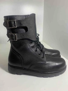 Soviet Russian Spetsnaz Omon Army Combat Boots Soldier 43 Belts - Picture 1 of 9