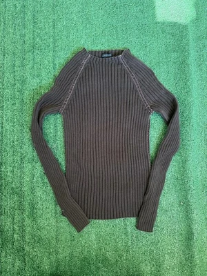 Womens Cute The Limited Brown Ribbed Knit Long Sleeve Turtleneck Sweater Top M - Image 1 of 4
