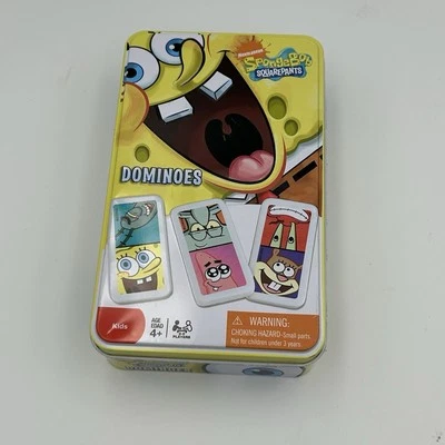 Bob Esponja Pantalones Cuadrados Juego Dominó este set se completa con 28 dominó 2009 Foto 1 de 4