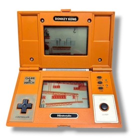 Nintendo Game & Watch Donkey Kong DK-52 Multi Screen Tested Damaged Latch Japan